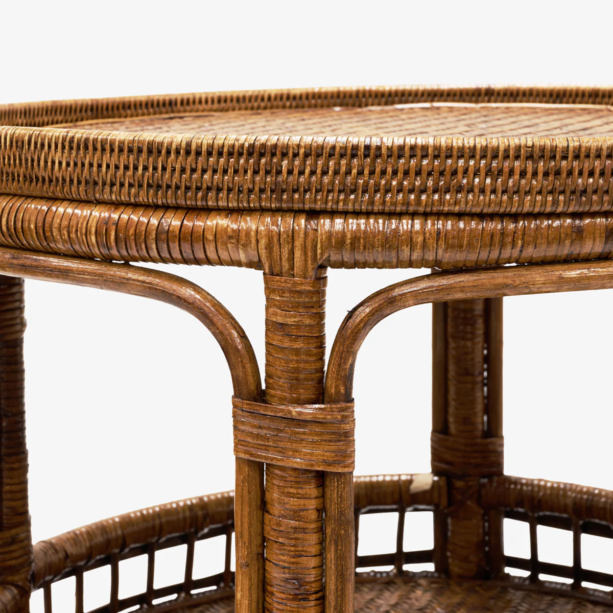 Valentina Rattan Side Table - Image 6