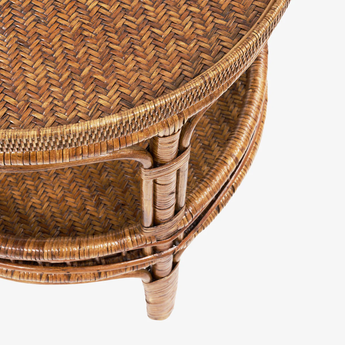 Valentina Rattan Side Table - Image 7