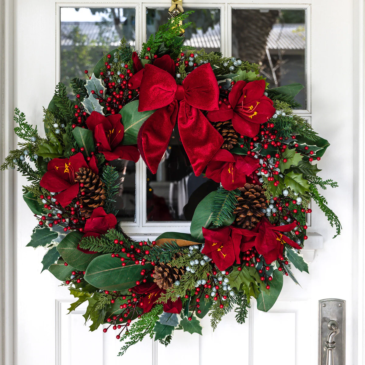 Velvet Christmas Bows (Red) PRE-ORDER - Image 2