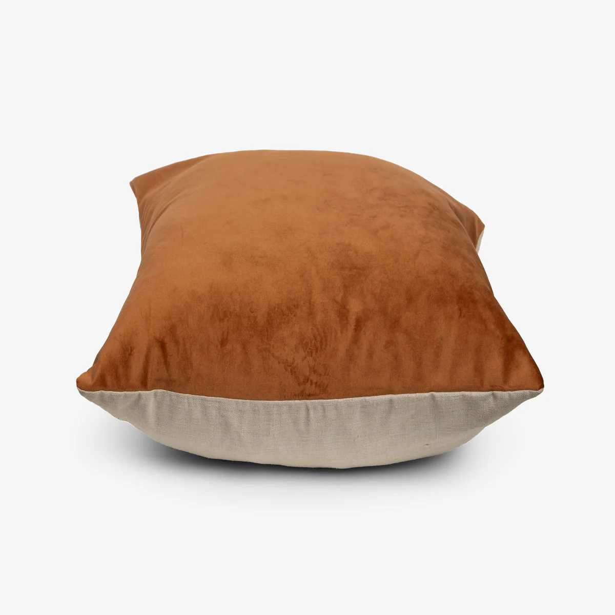 Velvet Rectangular Cushion Cover (Copper) - Image 2