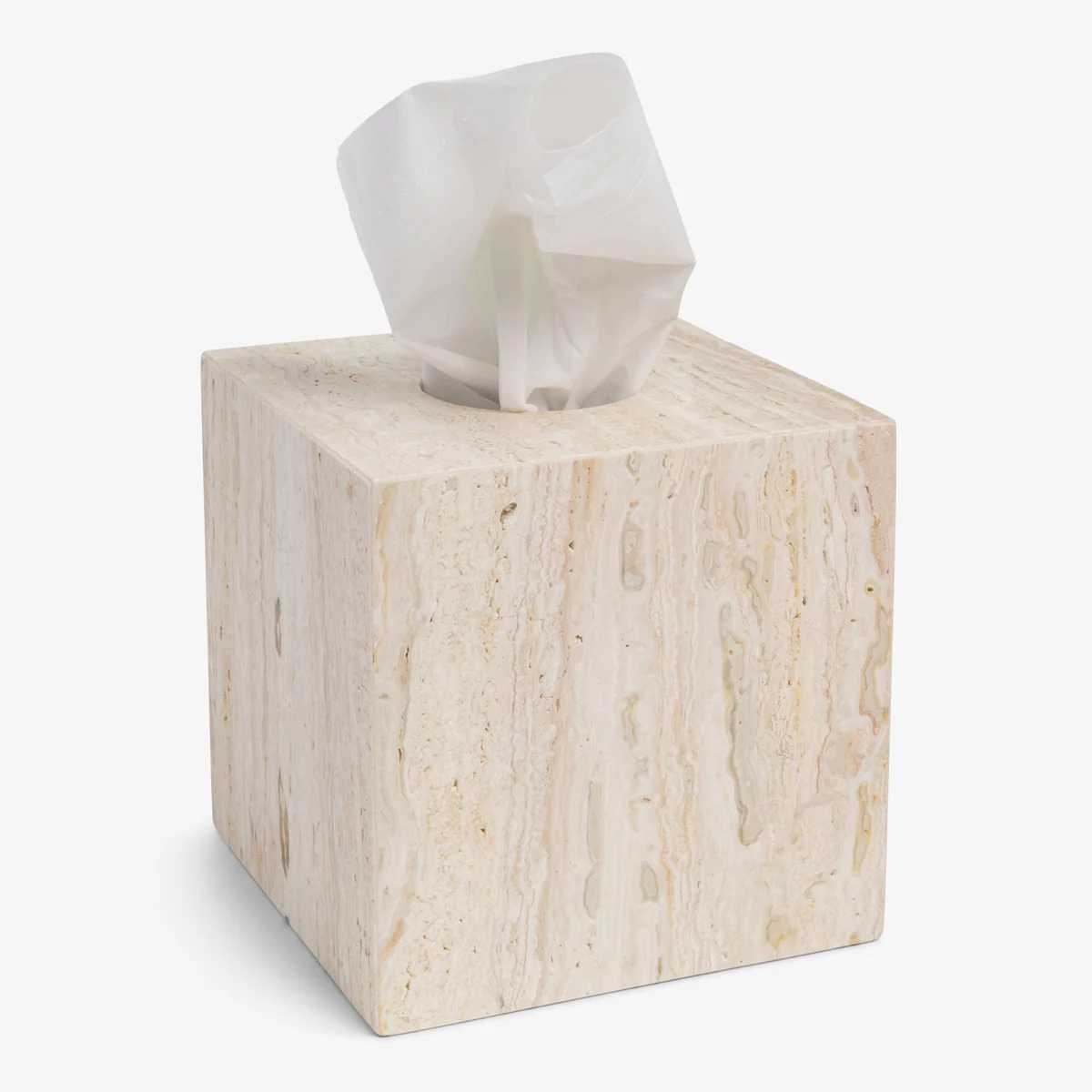 Verona Travertine Tissue Box Cover - Image 4