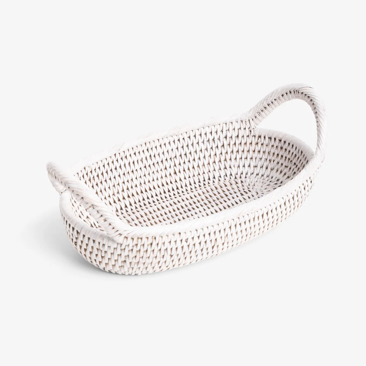 Rattan Oval Trays (White Washed) - Image 5