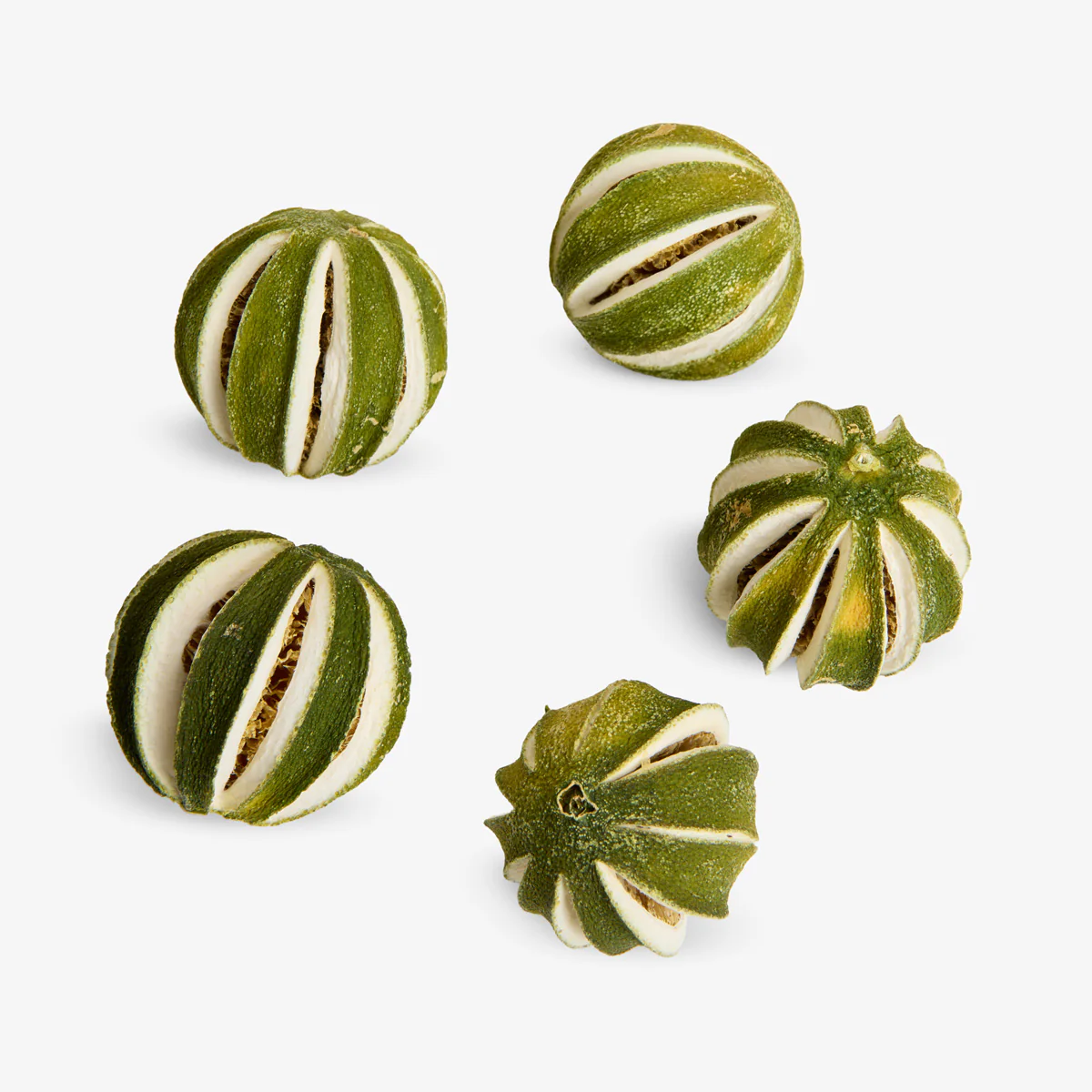 Whole Dried Green Orange Decorations - Image 4
