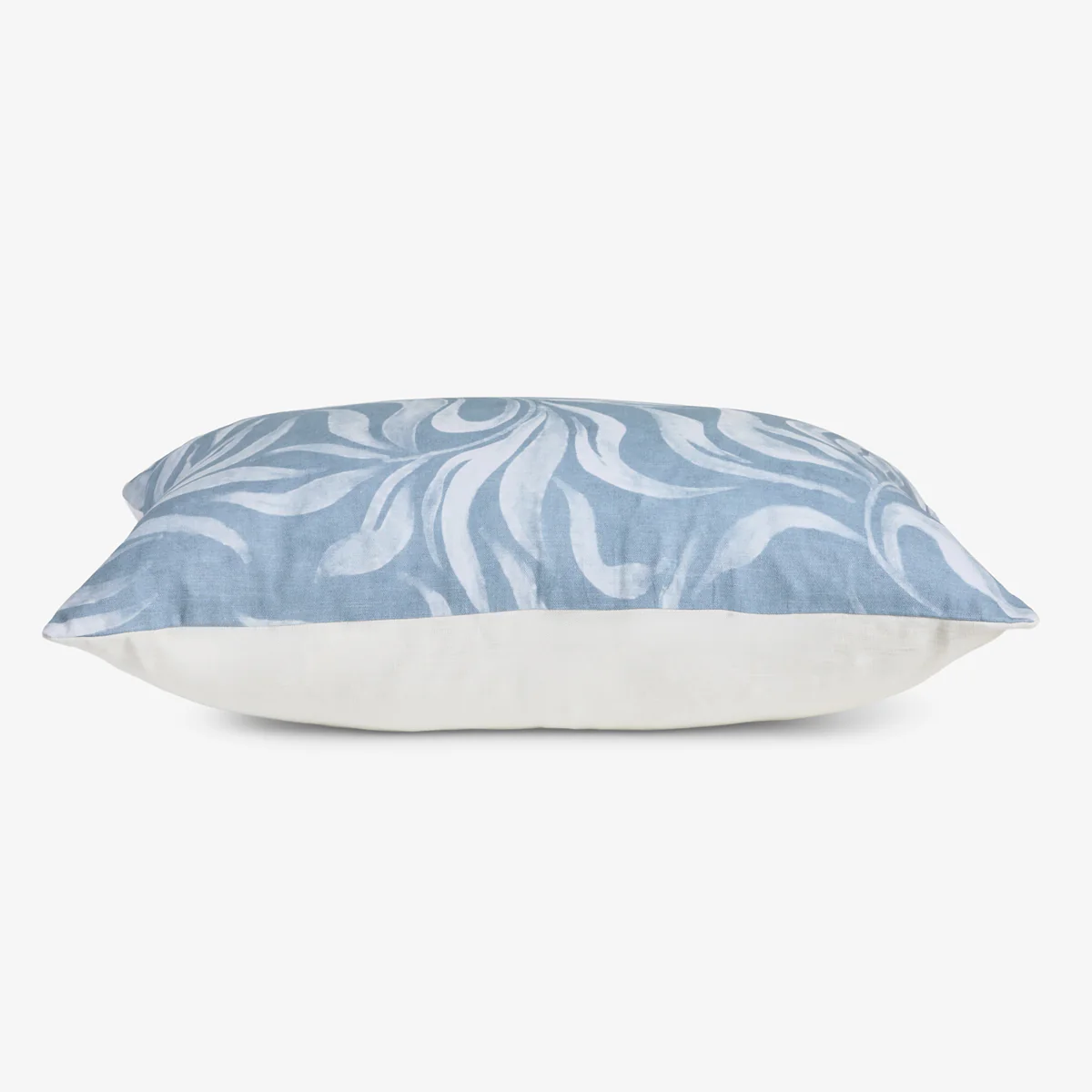 Wild Palm Rectangular Cushion Cover (Blue) - Image 2
