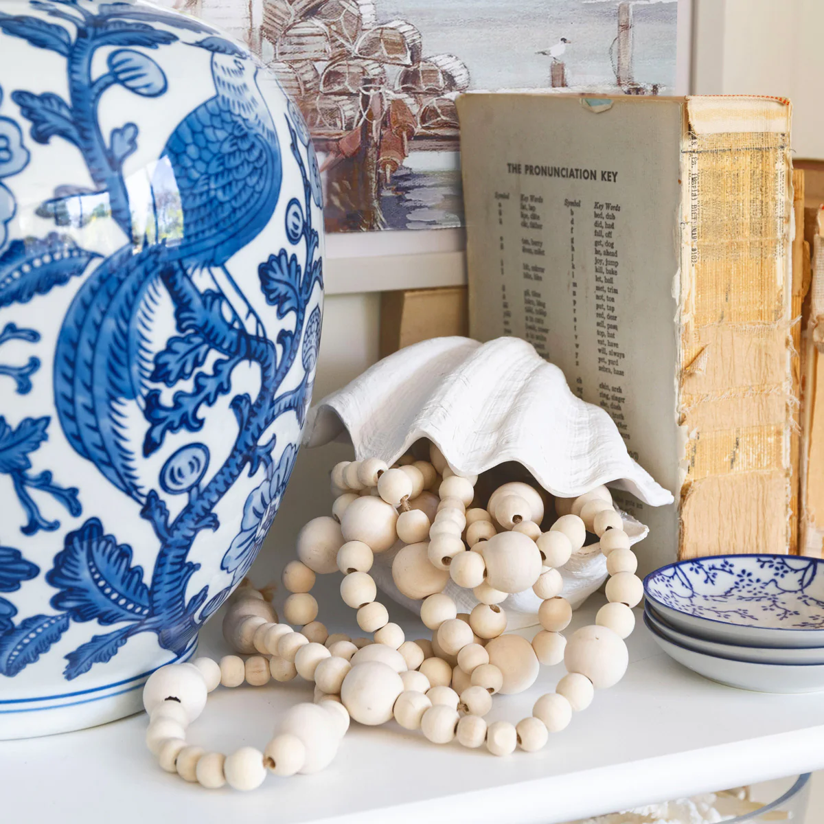Wooden Bead Garland (Natural) - Image 2