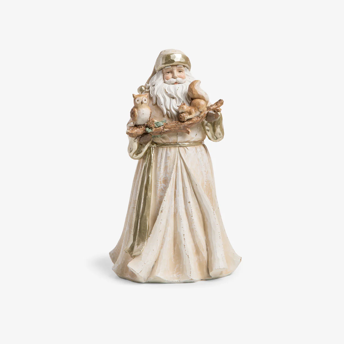 Woodland Santa Ornament